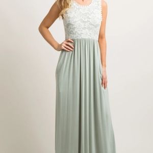 Pinkblush maternity maxi dress